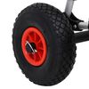 vidaXL Chariot de SUP pour planche de surf pliable 45 kg aluminium