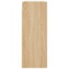 vidaXL Armoire murale ch&ecirc;ne sonoma 69,5x34x90 cm bois d'ing&eacute;nierie