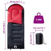 vidaXL Sac de couchage pour adultes camping 3-4 saisons