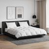 vidaXL Ensemble de Duvet avec oreiller 3 pcs Blanc Plume de canard