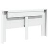 vidaXL T&ecirc;te de lit Blanc 180 x 16,5 x 103,5 cm Bois d'ing&eacute;nierie