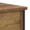 vidaXL Armoire de lit avec tiroir 2 pcs Bois ancien 40 x 39 x 40cm