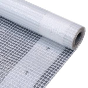 vidaXL B&acirc;che Leno 260 g/m&sup2; 3 x 10 m Blanc