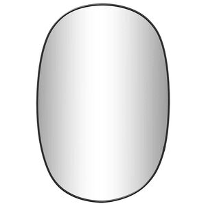 vidaXL Miroir mural Noir 50x35 cm