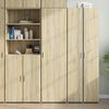 vidaXL Buffet haut ch&ecirc;ne sonoma 50x42,5x185 cm bois d'ing&eacute;nierie
