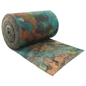 vidaXL Rouleau de jute 25 x 1000 cm Camouflage