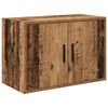vidaXL Armoires de garage 2 pcs vieux bois bois d'ing&eacute;nierie