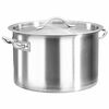 vidaXL Marmite 32 L 40x26 cm Acier inoxydable