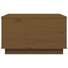 vidaXL Table basse Marron miel 60x50x35 cm Bois massif de pin