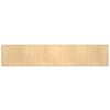vidaXL Tapis rectangulaire naturel clair 80x400 cm bambou