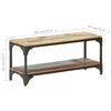 vidaXL Table basse 90x30x40 cm Bois de r&eacute;cup&eacute;ration massif