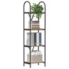 vidaXL &Eacute;tag&egrave;re Ch&ecirc;ne artisanal 40 x 30 x 146 cm Bois d'ing&eacute;nierie