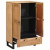 vidaXL Buffet avec porte Marron 60 x 33 x 100 cm Bois de mangue massif