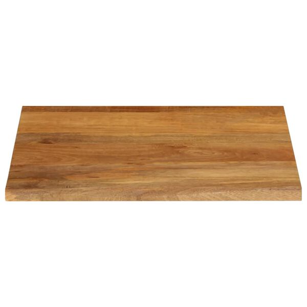 vidaXL Dessus de table &agrave; bord vivant 60x60x2,5 cm bois massif manguier