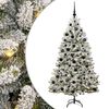 vidaXL Sapin de No&euml;l artificiel 180 cm 300 LED Blanc chaud