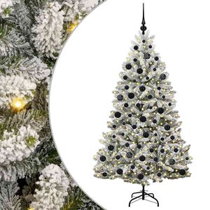 vidaXL Sapin de No&euml;l artificiel 180 cm 300 LED Blanc chaud