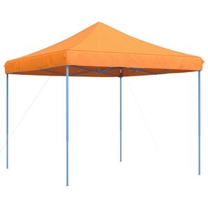 vidaXL Tente de r&eacute;ception pliable escamotable orange 292x292x315 cm