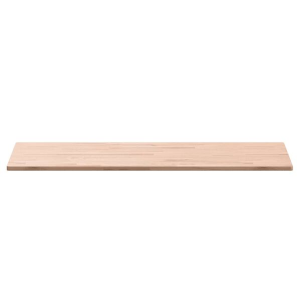 vidaXL Dessus de table 100x50x1,5cm rectangulaire bois massif de h&ecirc;tre