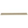 vidaXL &Eacute;tag&egrave;res murales 4 pcs ch&ecirc;ne sonoma 115x9x3 cm