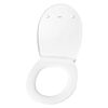 CORNAT Si&egrave;ge de toilette avec fermeture en douceur PREMIUM 4 blanc