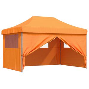 vidaXL Tente de f&ecirc;te 292 x 440 x 315 cm Orange Tissu Oxford
