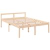 vidaXL Lit pour personne &acirc;g&eacute;e sans matelas 140x190 cm bois pin massif