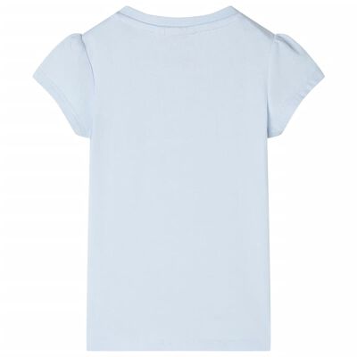 T-shirt pour enfants bleu clair 104