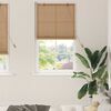vidaXL Store enrouleur avec des rideaux Marron 90 x 220 cm Bambou