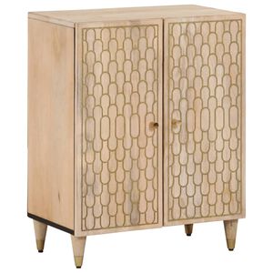 vidaXL Armoire lat&eacute;rale 60x33x75 cm bois massif de manguier
