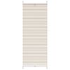 vidaXL Store pliss&eacute; 40x125 cm Cr&egrave;me