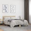 vidaXL Cadre de lit sans matelas ch&ecirc;ne sonoma 120x190 cm