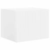 vidaXL Ensemble de meuble TV mural Montage mural 6 pcs Blanc