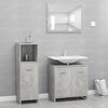 vidaXL Ensemble de meubles de salle de bain 3 pcs ch&ecirc;ne sonoma