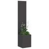 vidaXL &Eacute;cran de confidentialit&eacute; de jardin Noir 32 x 32 x 150 cm