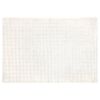 vidaXL Couverture en Fourrure de Lapin Synth&eacute;tique 4 pcs Blanc