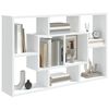 vidaXL &Eacute;tag&egrave;re murale blanc 85x16x52,5 cm bois d'ing&eacute;nierie