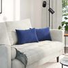 vidaXL Coussins de canap&eacute; 2 pcs Bleu police 50 x 30 cm