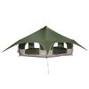 vidaXL Tente familiale 18 personne Vert