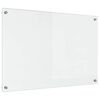 vidaXL Cr&eacute;dence de cuisine Transparent 90 x 60 cm verre tremp&eacute;