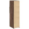 vidaXL Buffet haut ch&ecirc;ne marron 30x42,5x124 cm bois d'ing&eacute;nierie