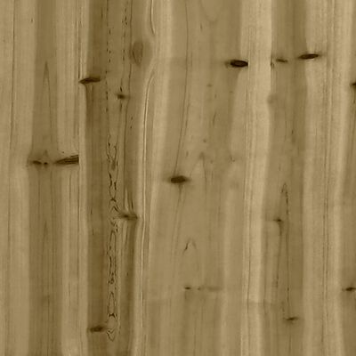 vidaXL Jardinière d'extérieur 70x70x70 cm bois de pin imprégné