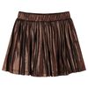 vidaXL Jupe avec paillettes pour enfants cognac 128
