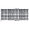 vidaXL Chaises inclinables de jardin et coussins lot de 4 Teck solide