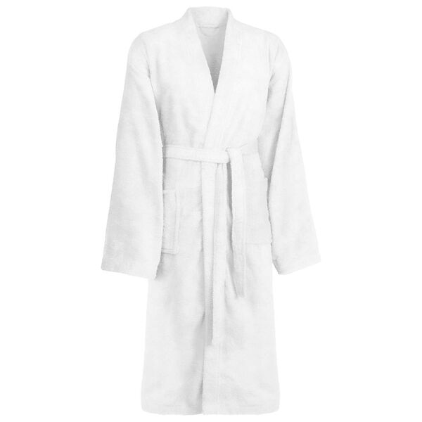 vidaXL Peignoir KINN Blanc M Coton