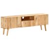 vidaXL Meuble TV 140x30x49 cm Bois de manguier massif