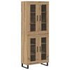 vidaXL Haut Armoire 2 pcs Ch&ecirc;ne artisanal 69,5 x 34 x 180 cm