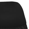 vidaXL Chaise de relaxation Noir brillant Similicuir