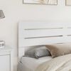 vidaXL T&ecirc;te de lit Blanc 200 cm Bois d'ing&eacute;nierie