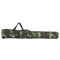 vidaXL Sac de canne à pêche vert camouflage 150 cm tissu oxford