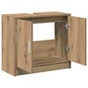 vidaXL Cabinet de salle de bain Ch&ecirc;ne artisanal 63 x 29 x 55 cm